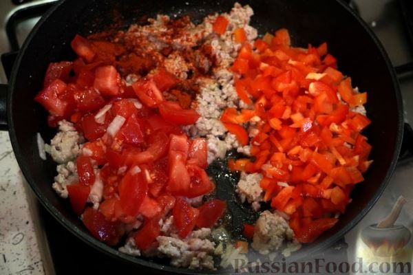 Баклажаны с фаршем и сыром (в духовке)