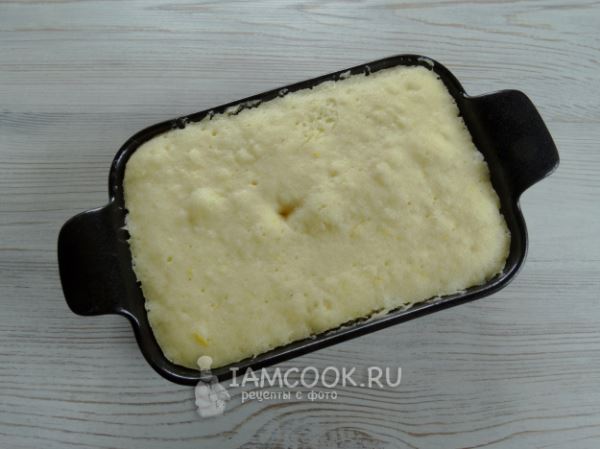 Лимонный кекс в микроволновке